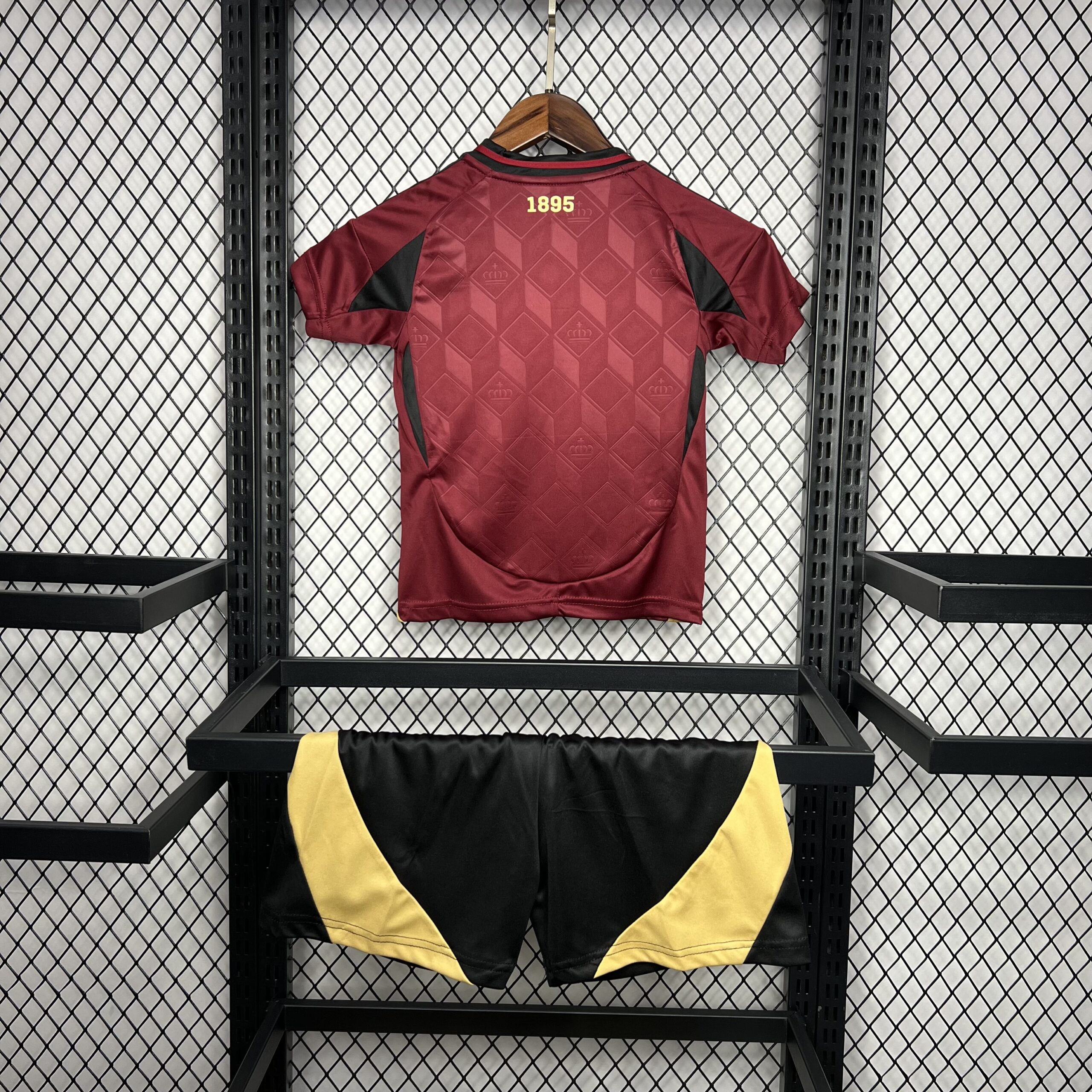 2024060821321083.jpg Kids Belgium 2024/25 Euro Home Kit - Image 2