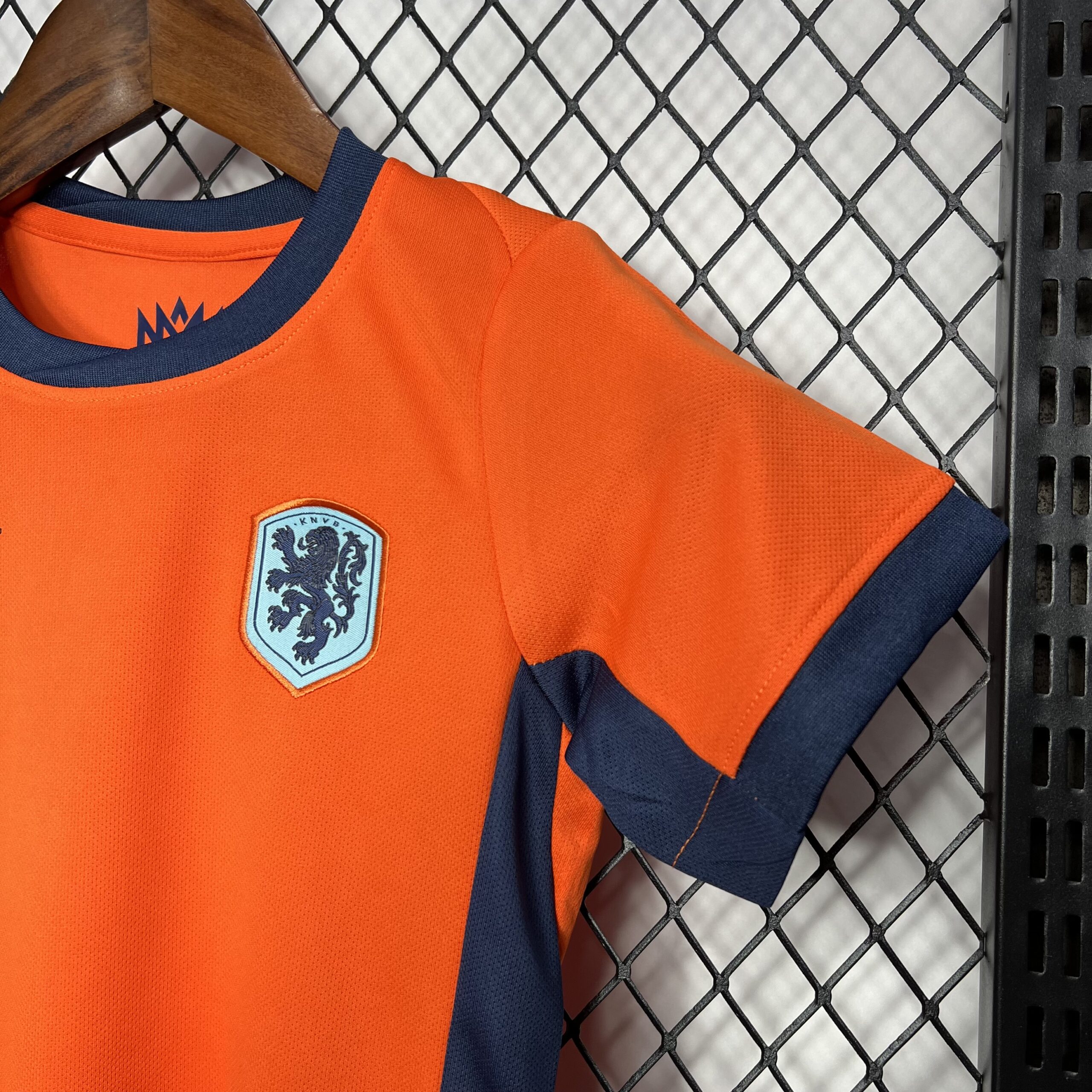 2024060822213887.jpg Kids Netherlands 2024/25 Euro Home Kit - Image 5