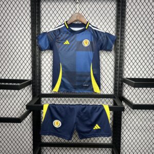 Kids Scotland 2024/25 Euro Home Kit