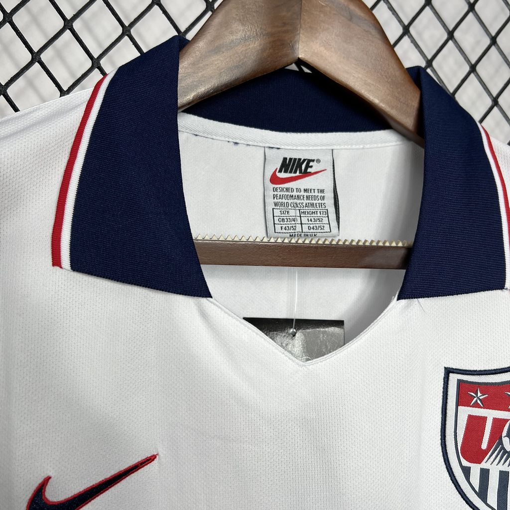 202406240625147.jpg Retro USA 1995 Home Jersey - Image 3