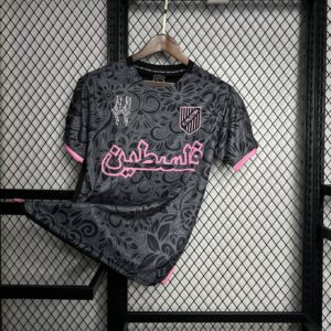 Mens CD Palestino 2023/24 Black pre-match Jersey