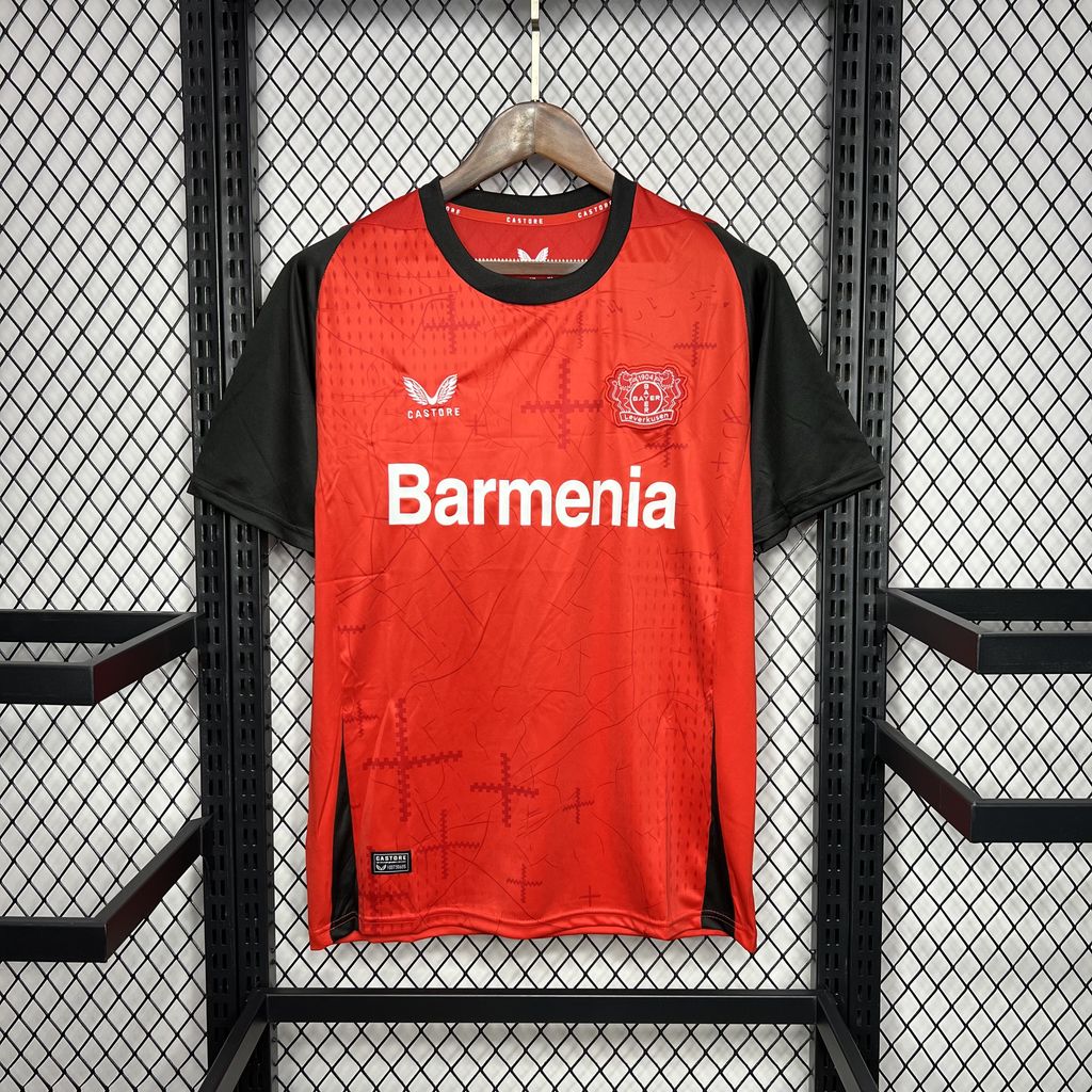 2024062521340737.jpg Mens Bayer 04 Leverkusen 2024/25 Home Jersey - Image 4