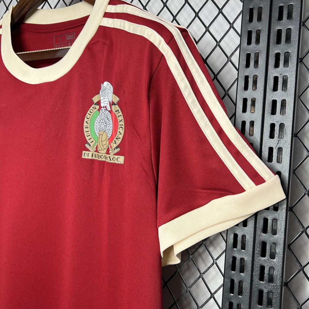 2024062522024155.jpg Mens Mexico 2024/25 Claret T-Shirt - Image 6