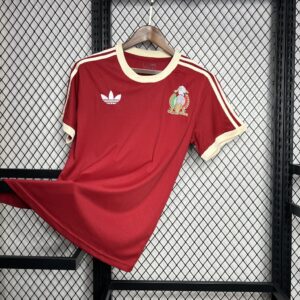 Mens Mexico 2024/25 Claret T-Shirt
