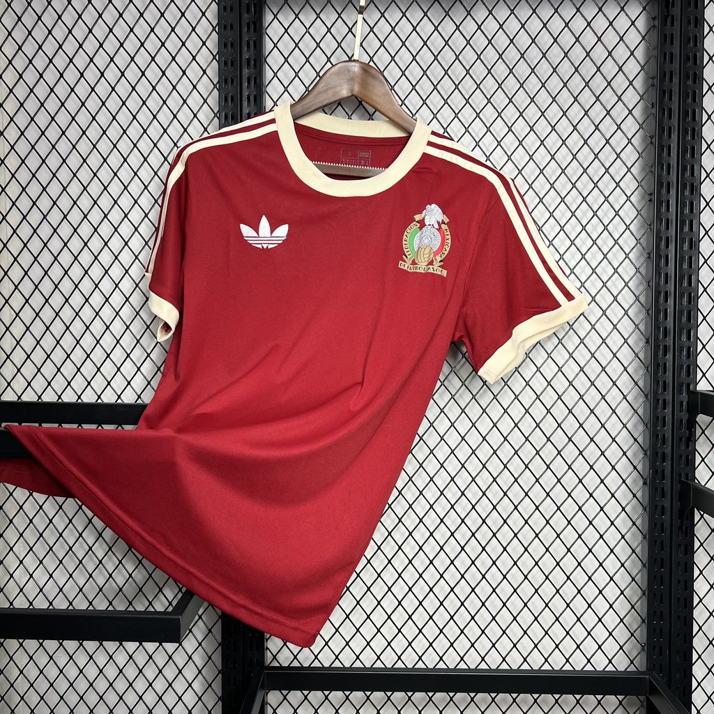 2024062522024537.jpg Mens Mexico 2024/25 Claret T-Shirt - Image 1