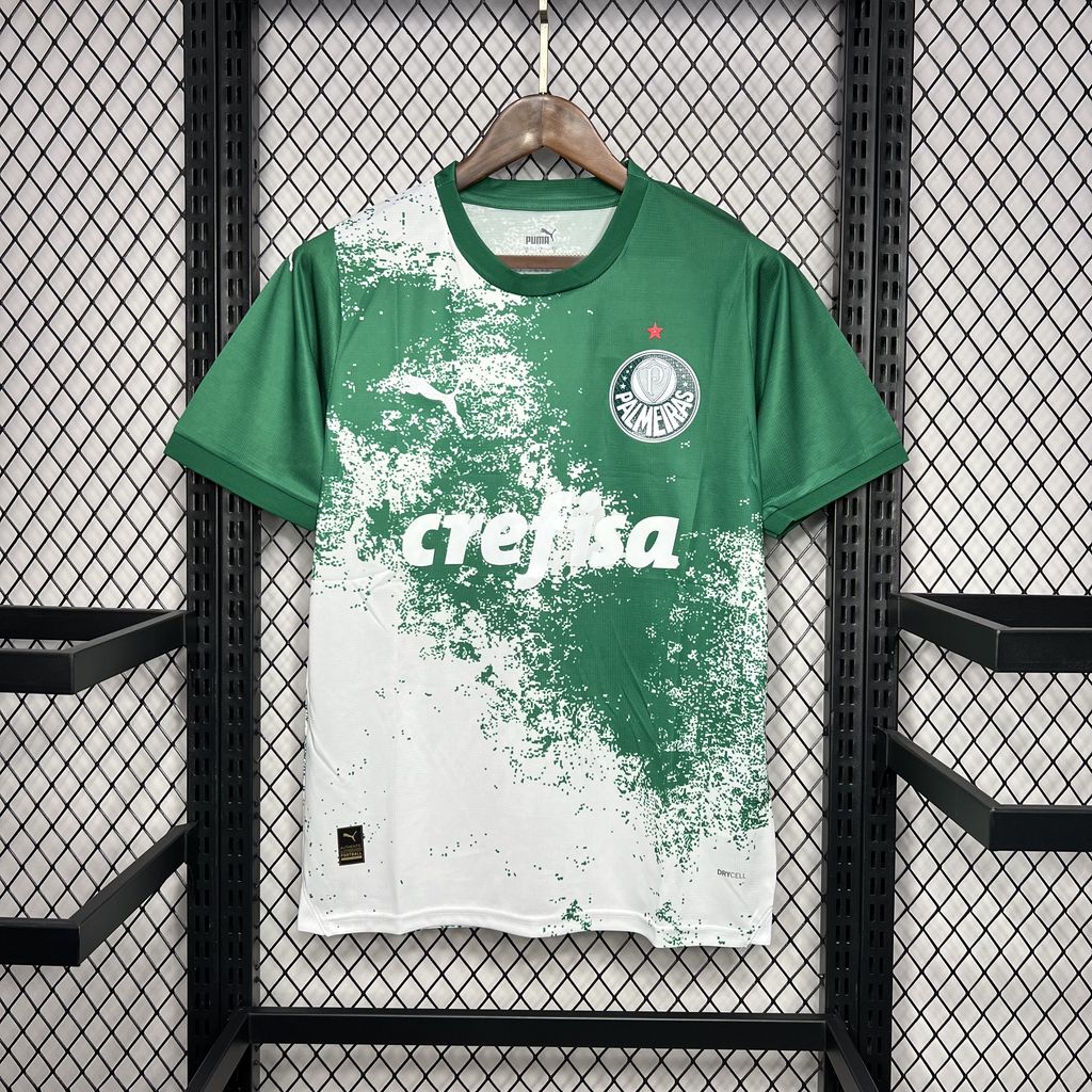 2024062522113147.jpg Mens Palmeiras 2024/25 Special Edition White and green Jersey - Image 3