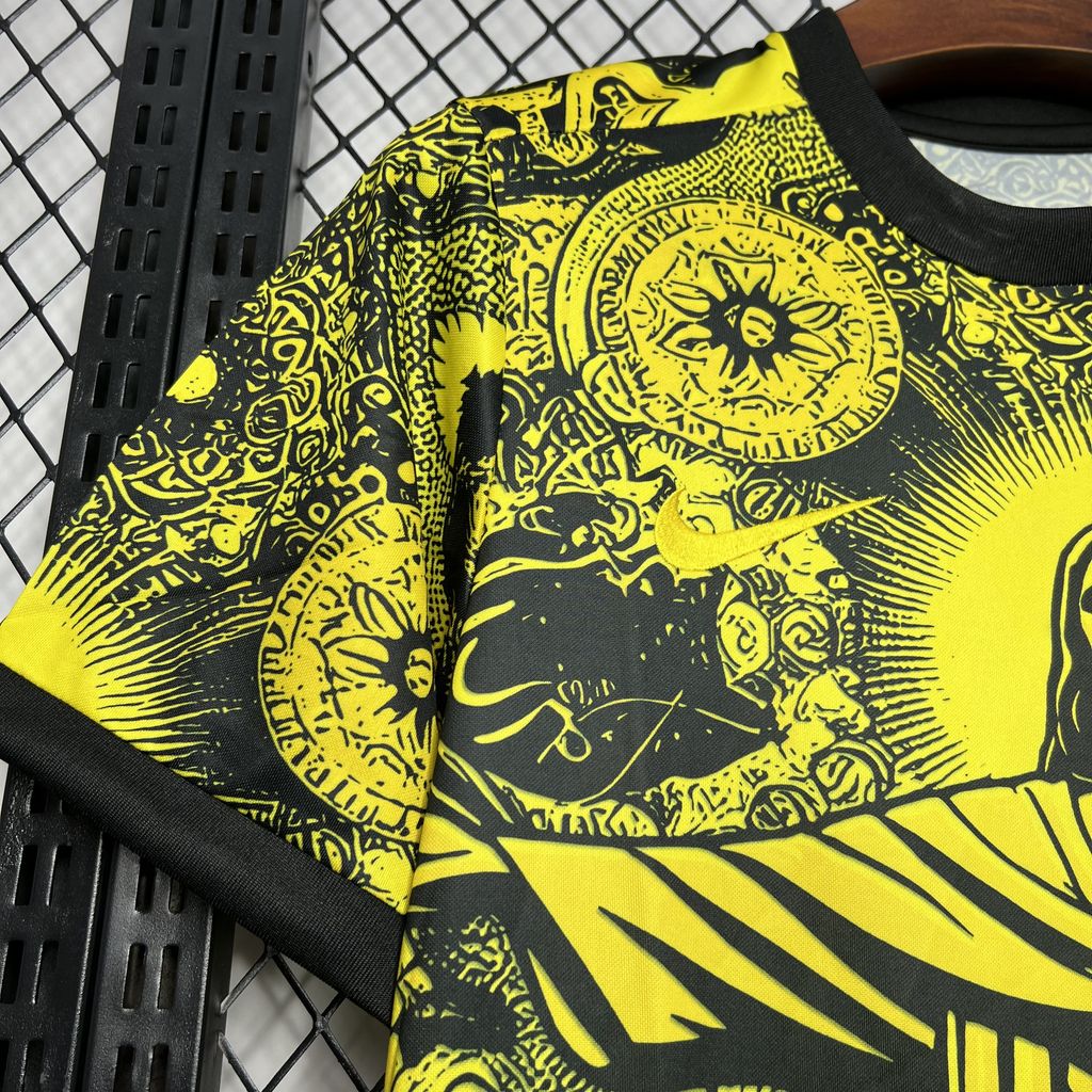 2024070114344133.jpg Mens Brazil 2024/25 Special Edition Yellow Jersey - Image 3