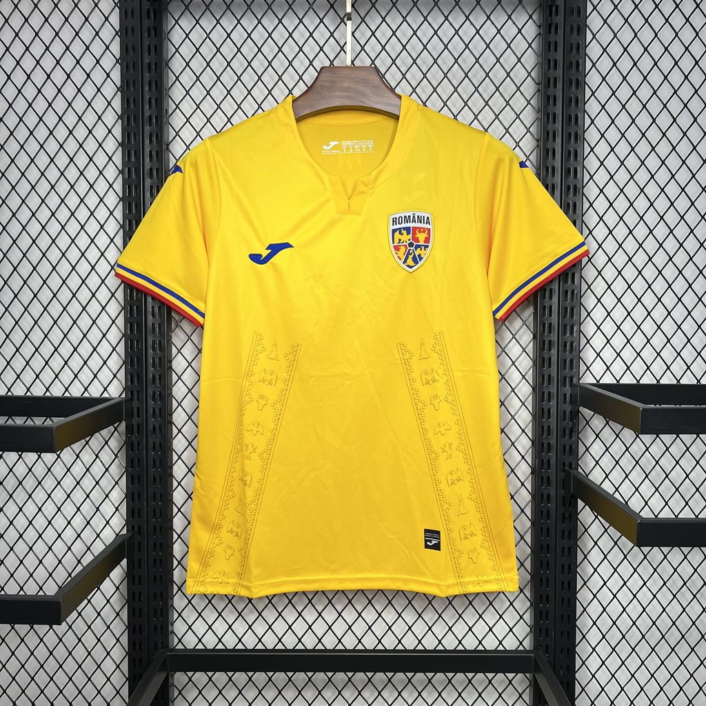 2024070115004360.jpg Mens Romania 2024/25 Euro Home Jersey - Image 6