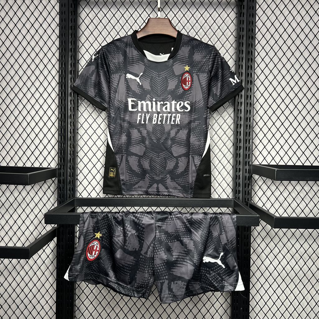 2024070712103665.jpg Kids AC Milan 2024/25 Goalkeeper Kit - Image 1