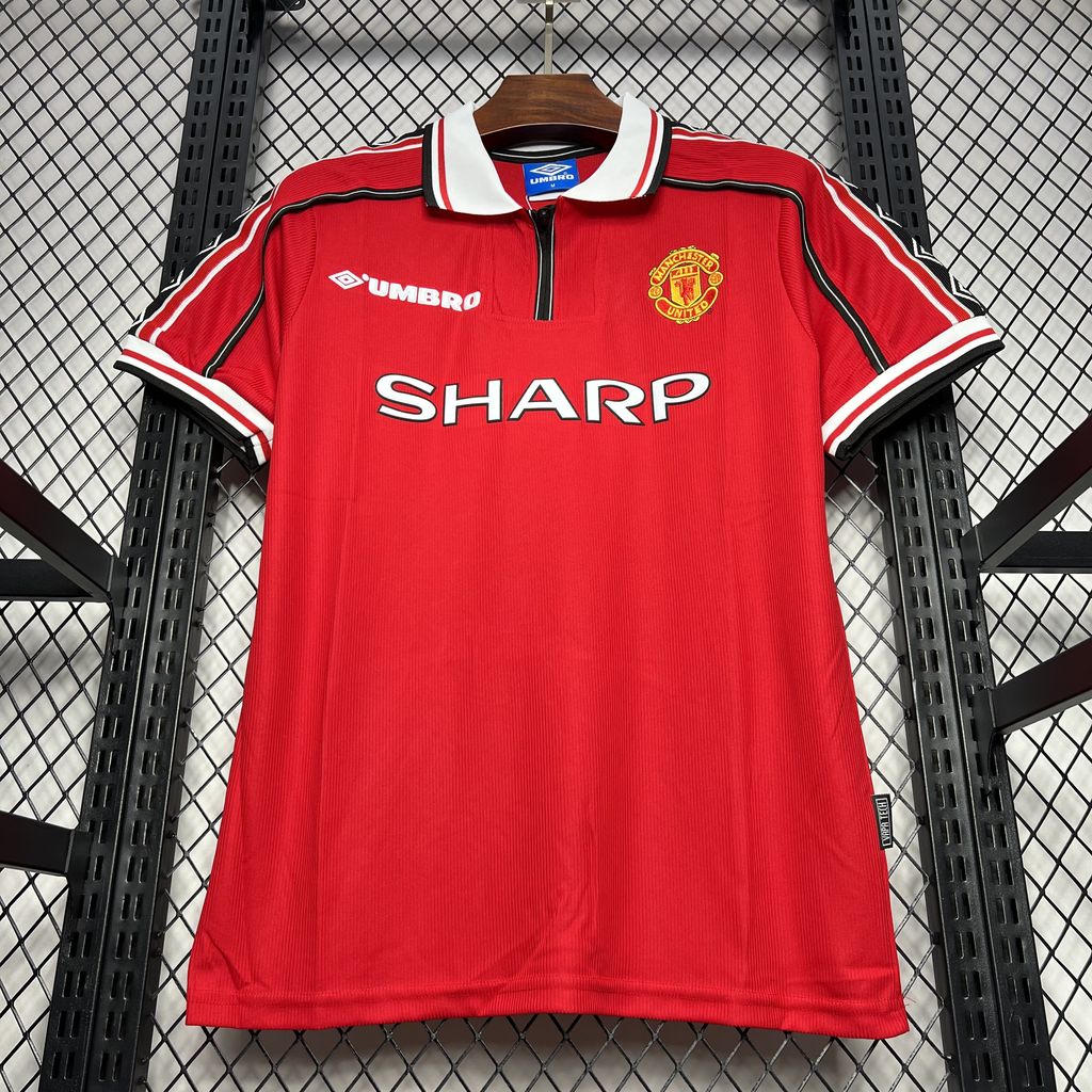 20240707122705100.jpg Retro Manchester United 1998/99 Home Jersey - Image 7
