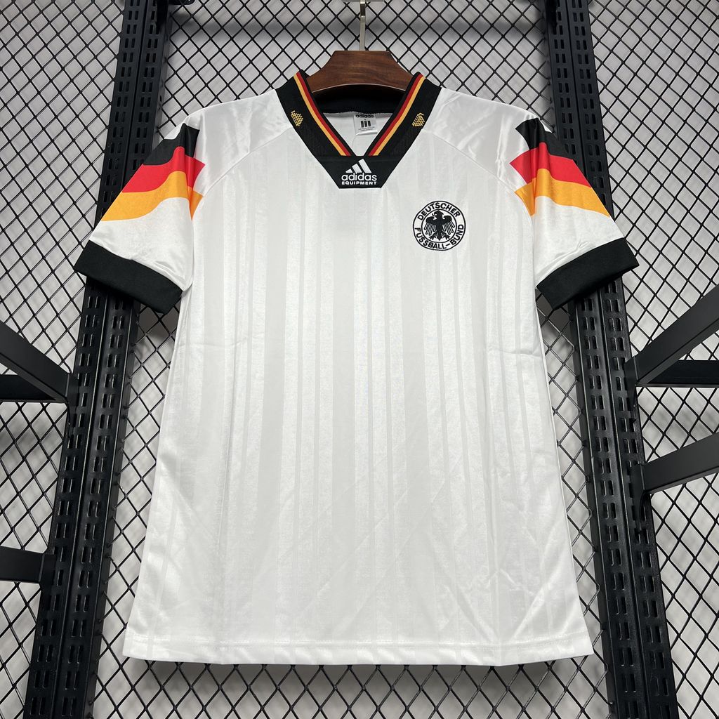 2024070712353188.jpg Retro Germany 1992 Home Jersey - Image 7