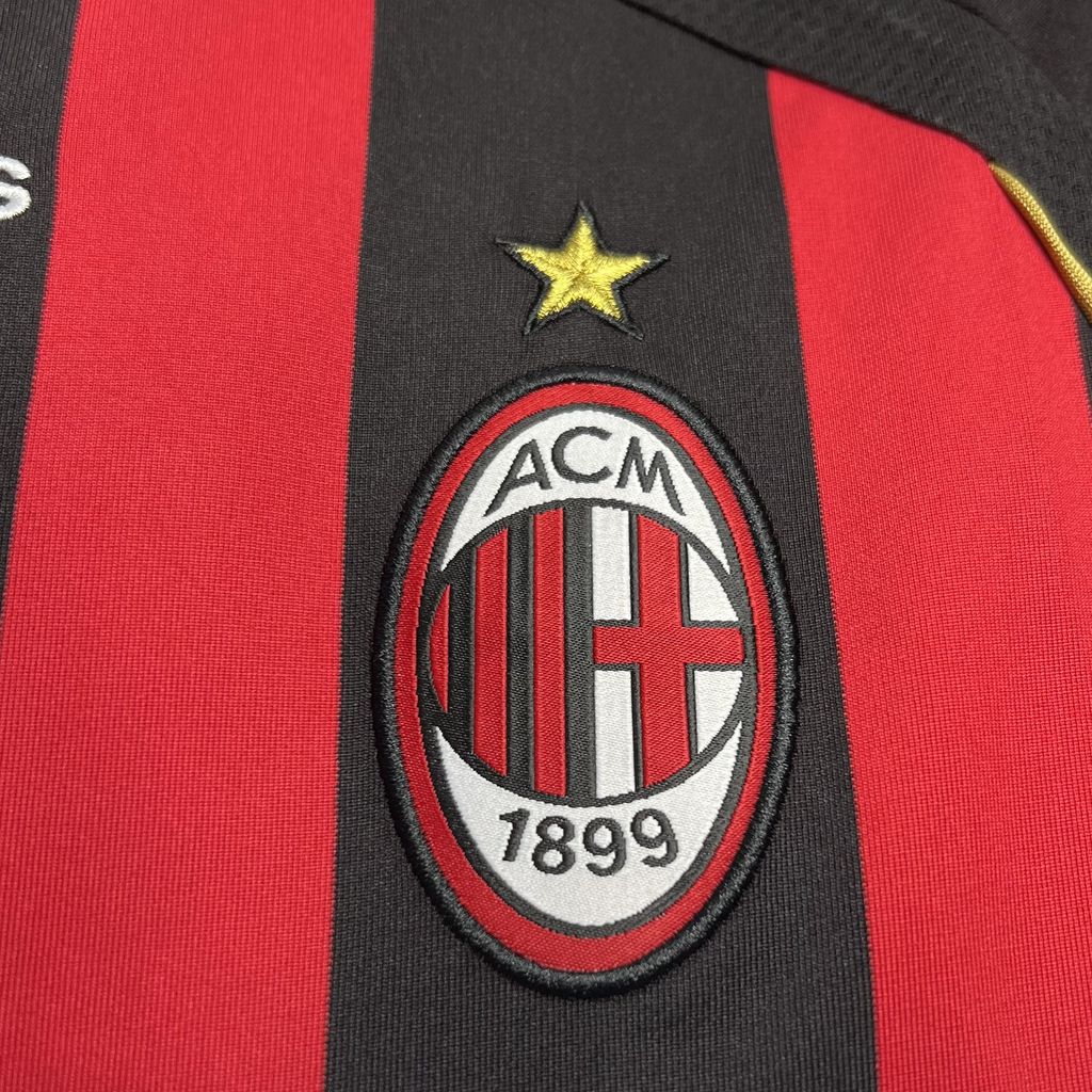 202407071242074.jpg Retro AC Milan 2006/07 Home Jersey - Image 4
