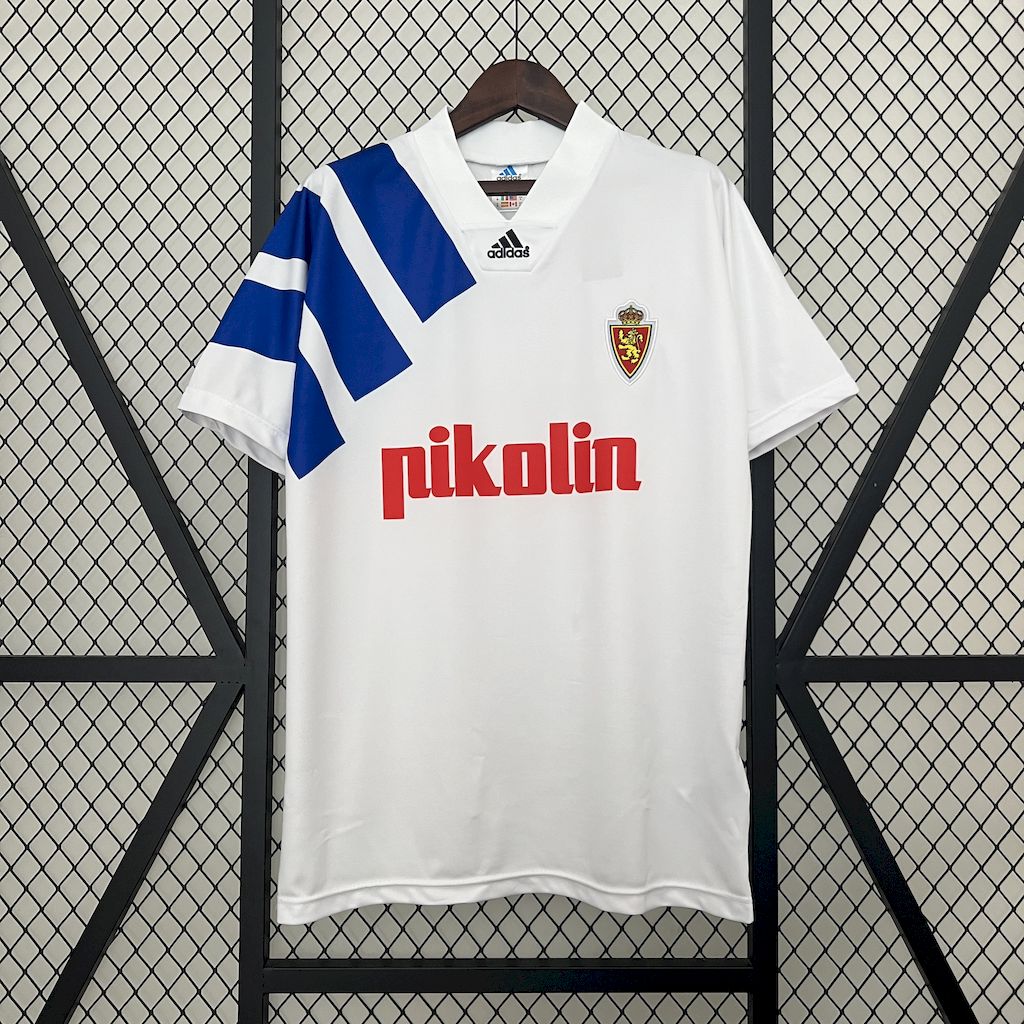 20240709103501100.jpg Retro Real Zaragoza 1992/93 Home Jersey - Image 1
