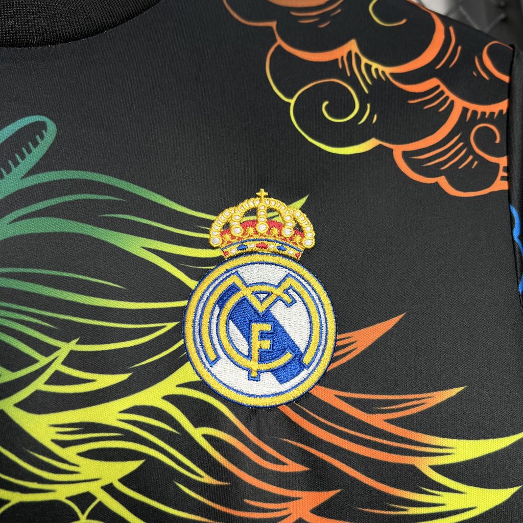 2024071222175860.jpg Mens Real Madrid 2024/25 Black Cailong Special Edition Jersey - Image 5