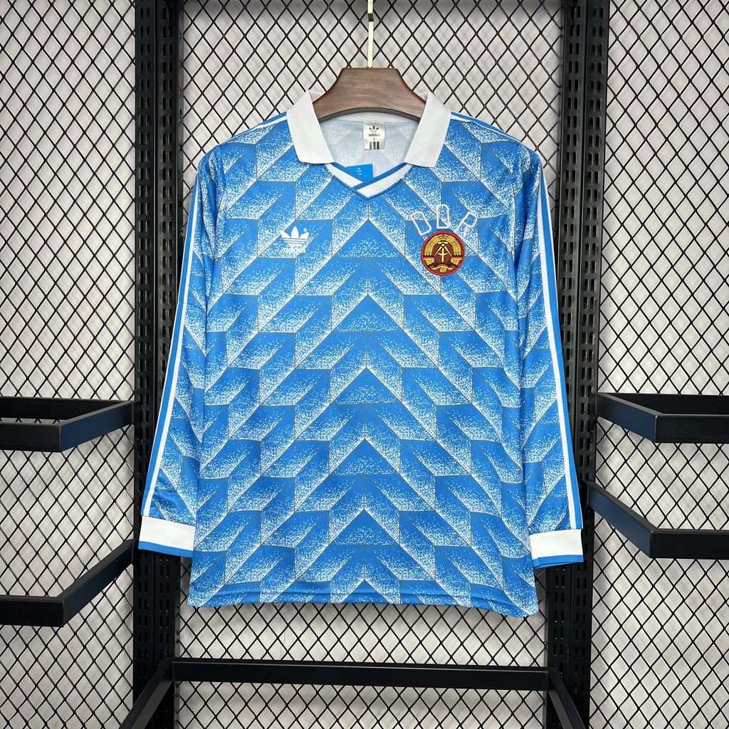 2024071921440578.jpg Retro DDR 1988 Away Long Sleeve Jersey - Image 7