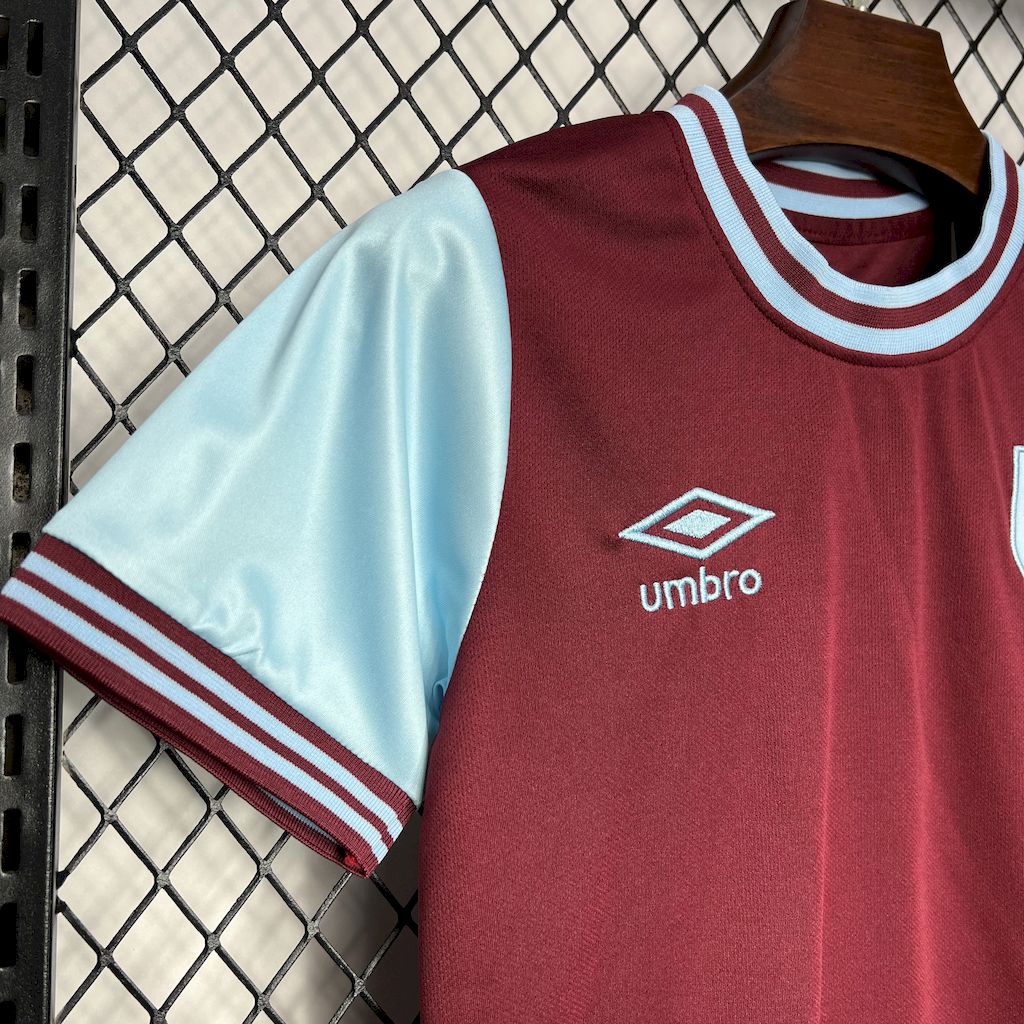 2024071922380878.jpg Kids West Ham United 2024/25 Home With Sponsors Kit - Image 6