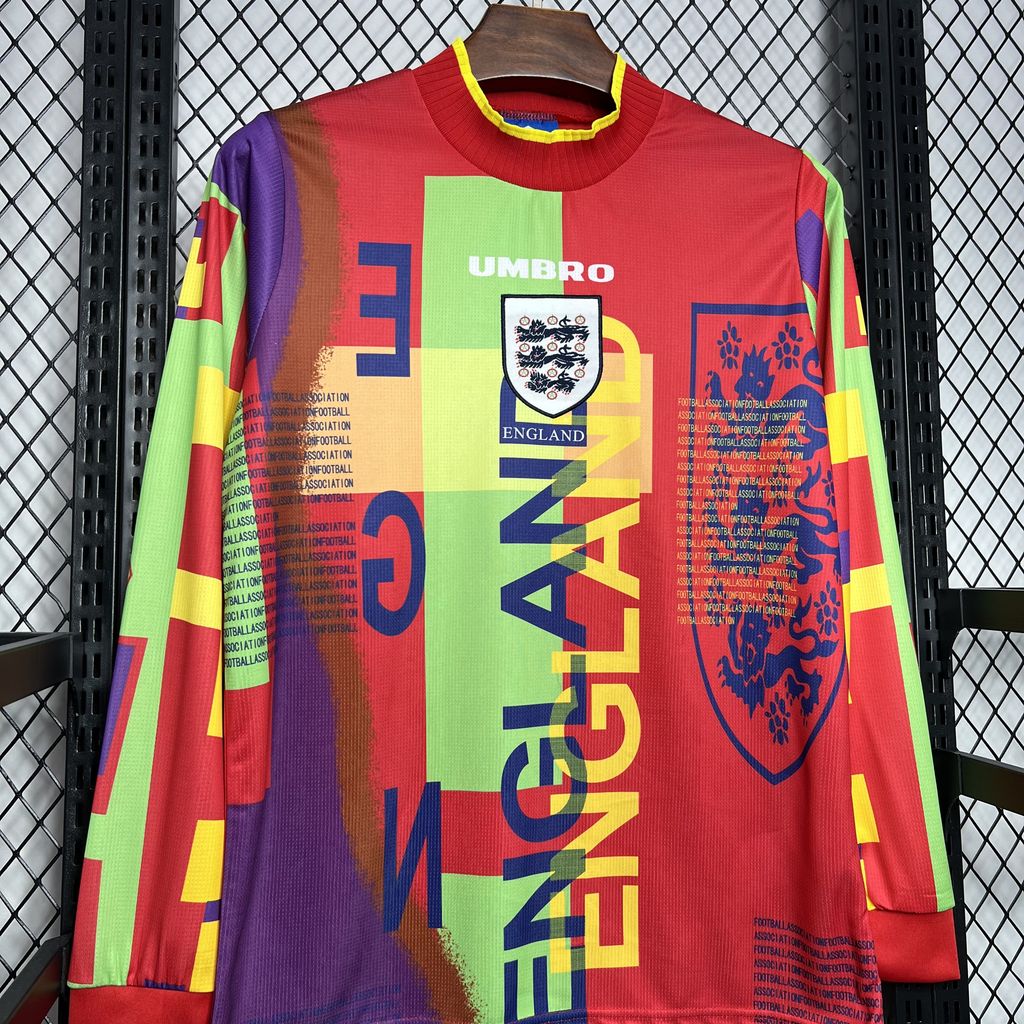 2024072021453319.jpg Retro England 1995/96 Goalkeeper Long Sleeve Jersey - Image 5