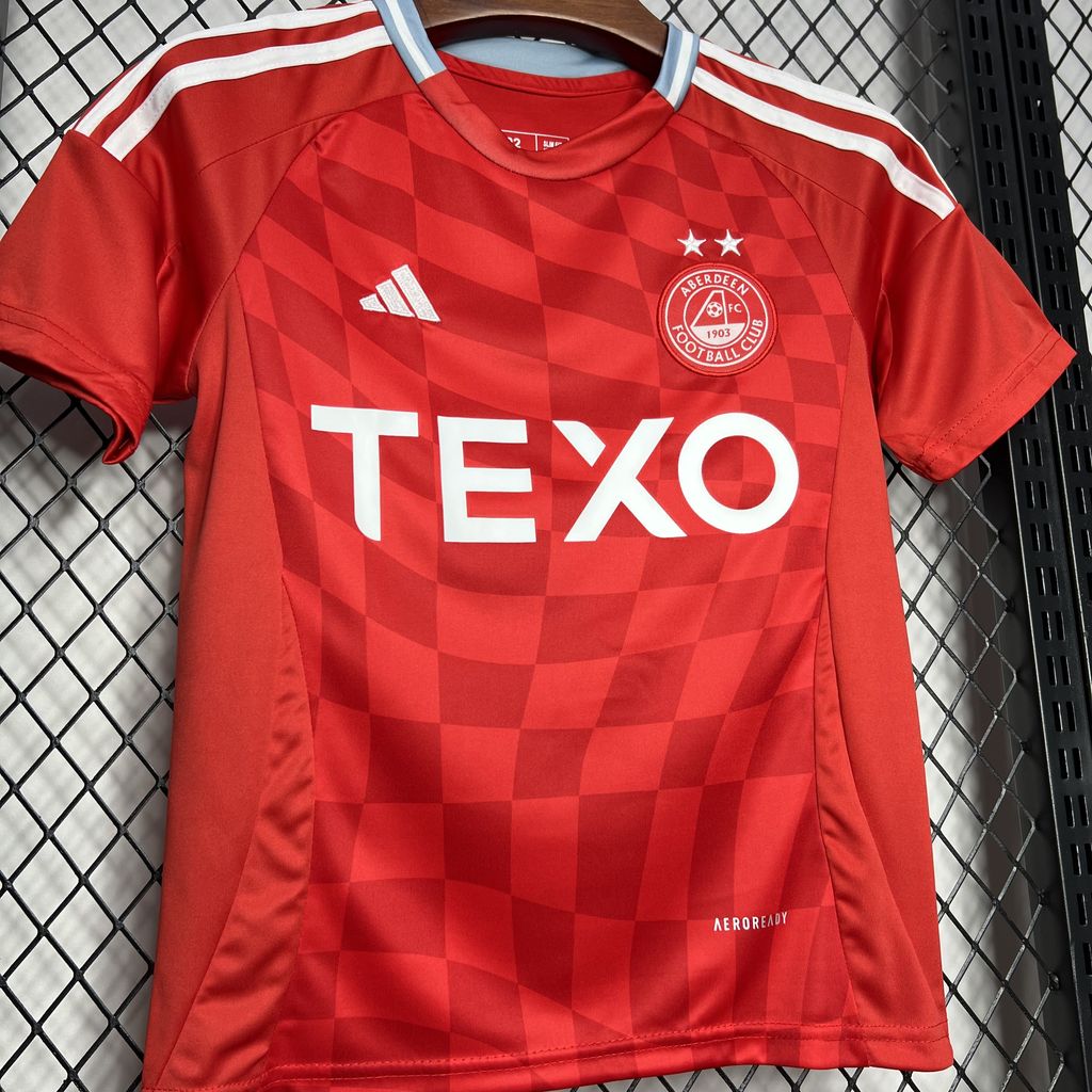 2024072322303337.jpg Kids Aberdeen F.C. 2024/25 Home Kit - Image 4
