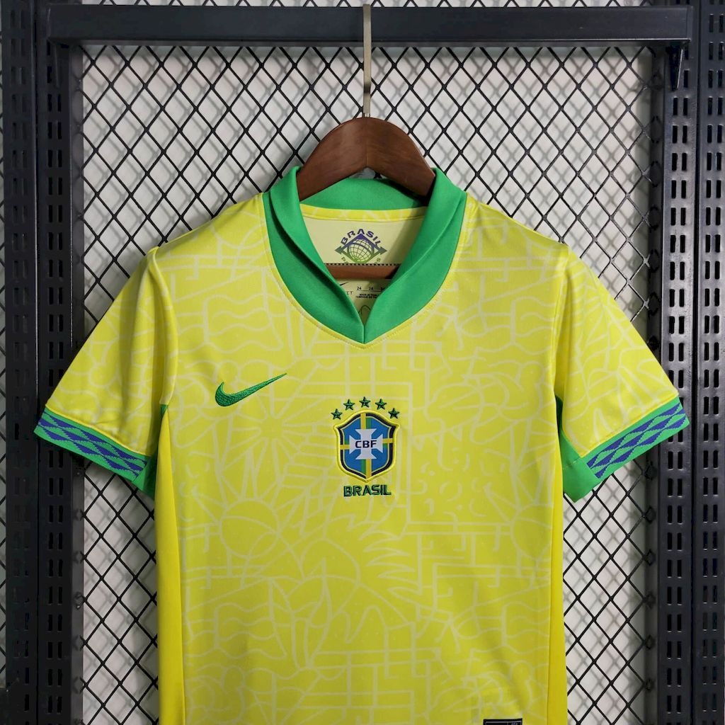 2024080713183172.jpg Kids Brazil 2024/25 Home Kit - Image 2