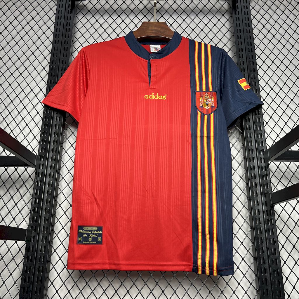 2024081209282872.jpg Retro Spain 1996 Home Jersey - Image 3