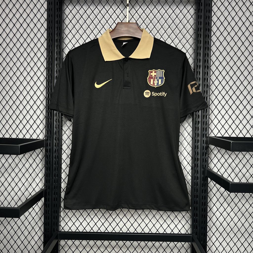 2024081213094630.jpg Mens Barcelona 2024/25 Polo Black Jersey - Image 6