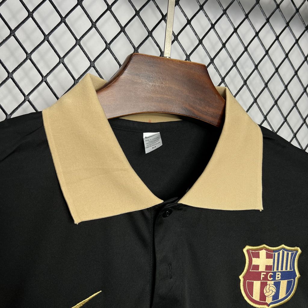 2024081213094735.jpg Mens Barcelona 2024/25 Polo Black Jersey - Image 5