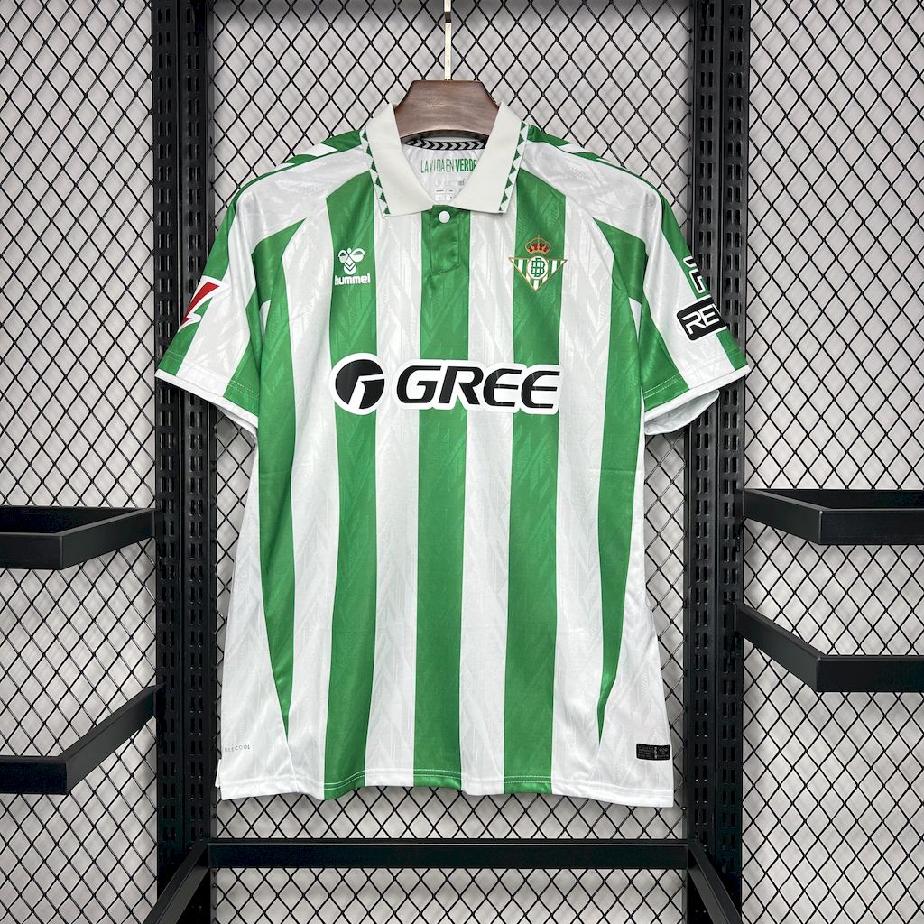 202408141534089.jpg Mens Real Betis 2024/25 With Sponsors And Patch Home Jersey - Image 11