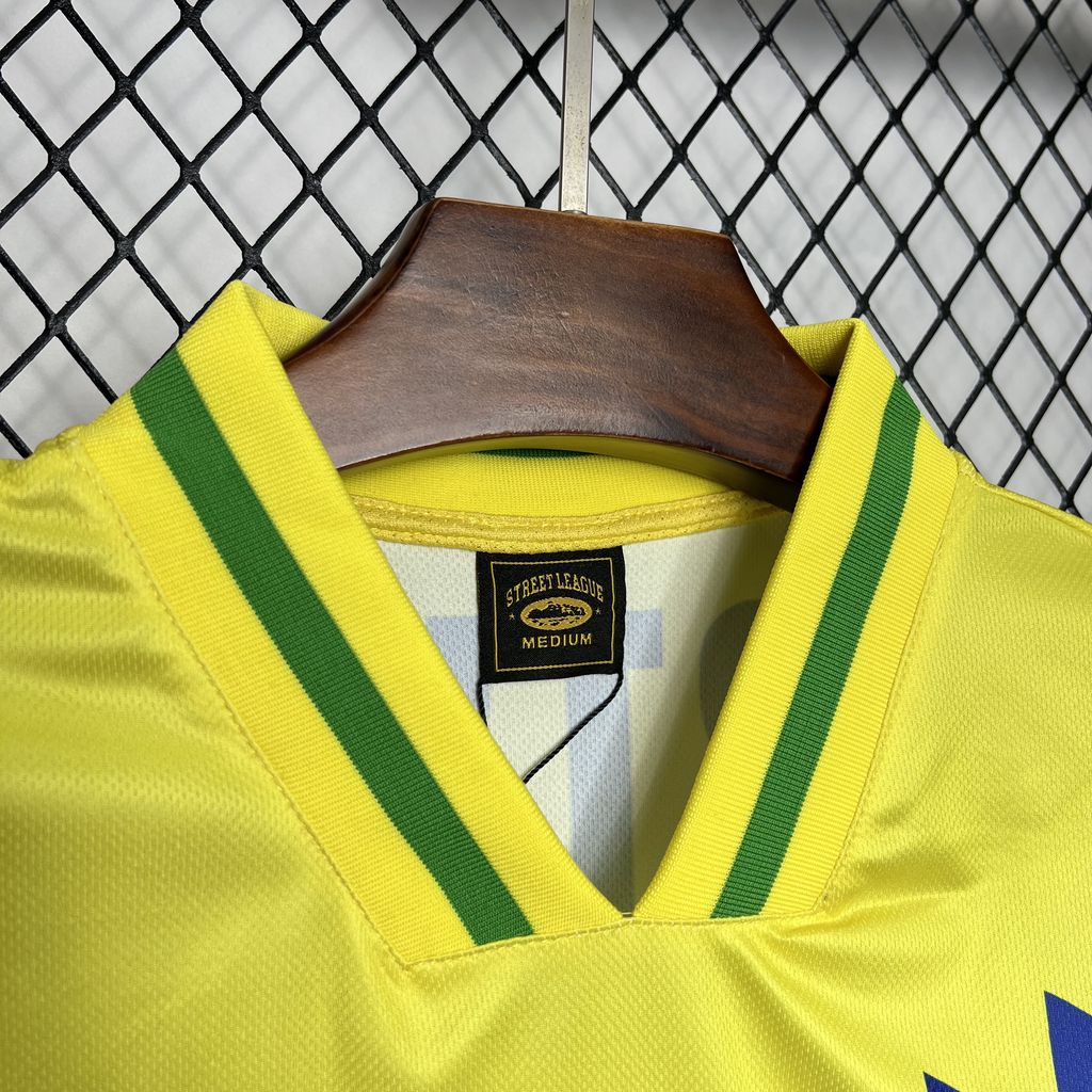 2024081920072476.jpg Retro Brazil 1995 Home Corteiz Jersey - Image 5