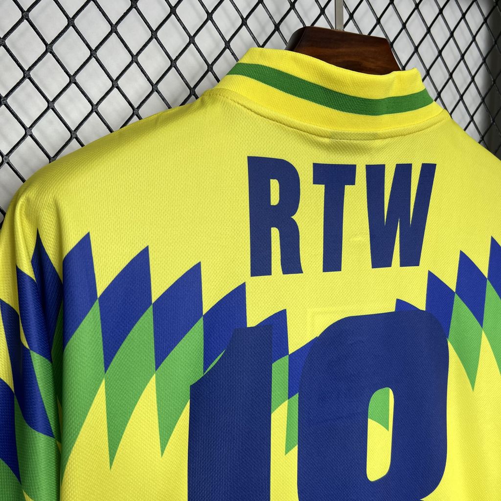 2024081920073189.jpg Retro Brazil 1995 Home Corteiz Jersey - Image 3