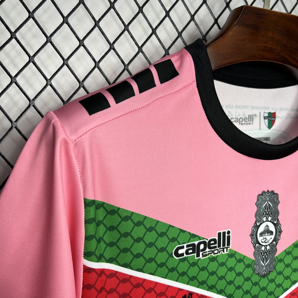 202409032001168.jpg Mens CD Palestino 2024/25 Pink Graffiti Jersey - Image 6