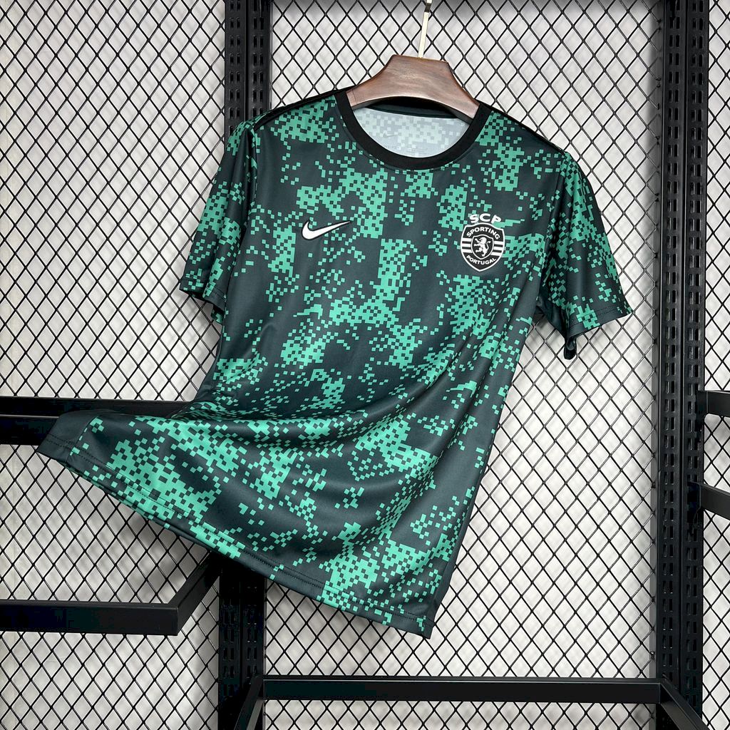 2024091008231014.jpg Mens Sporting CP 2024/25 Pre-Match Jersey - Image 1