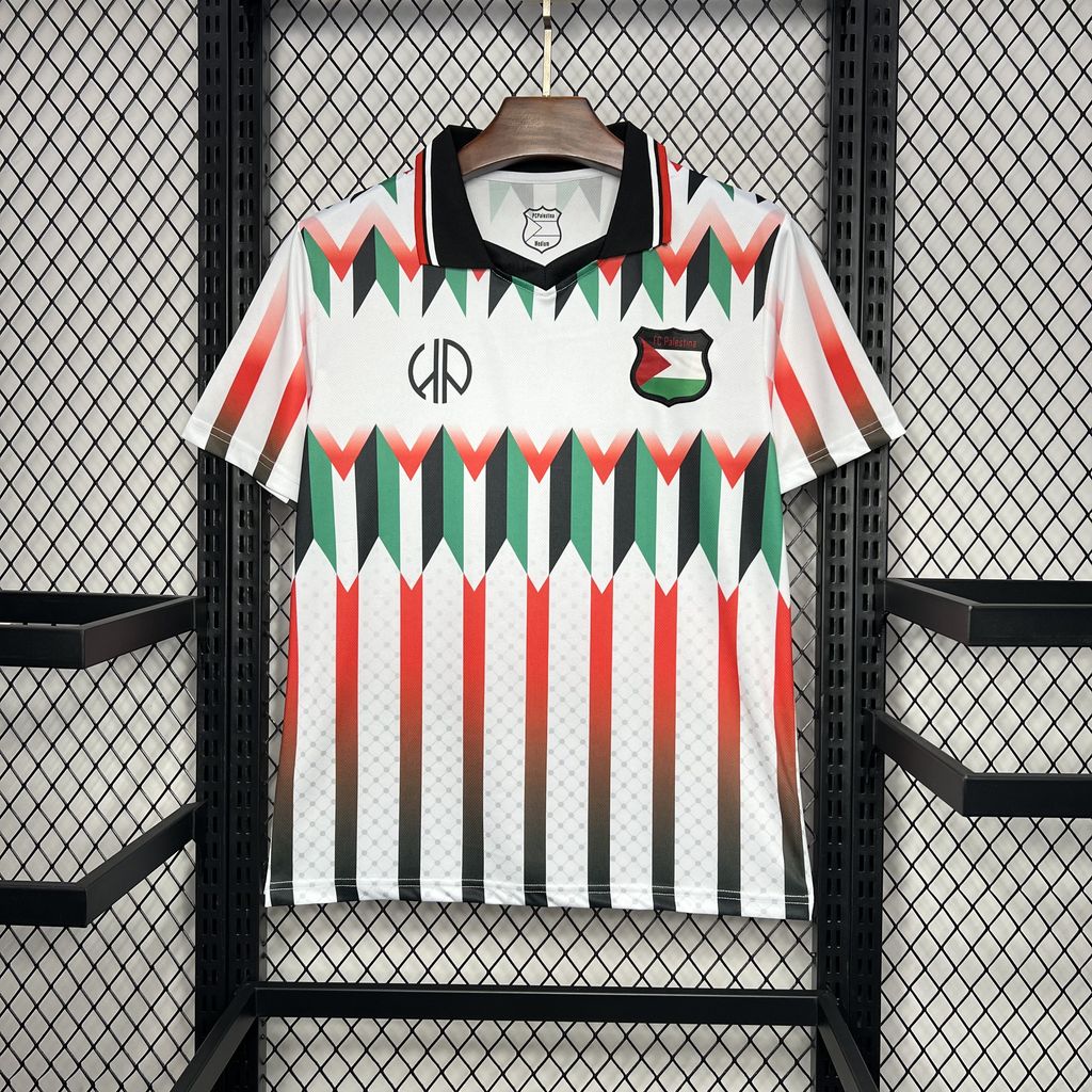 2024092515340922.jpg Retro CD Palestino 2024/25 Hypepeace Joint Edition White Jersey - Image 8