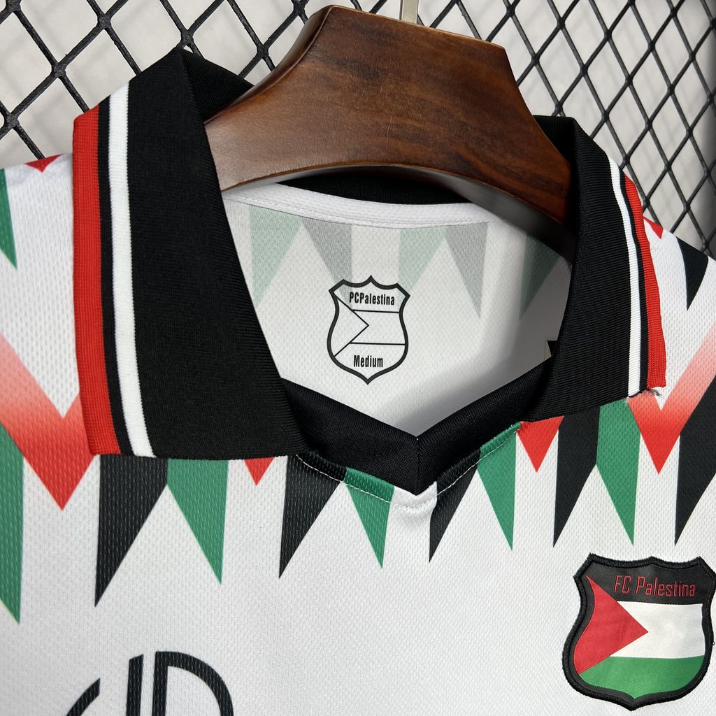 2024092515341042.jpg Retro CD Palestino 2024/25 Hypepeace Joint Edition White Jersey - Image 7