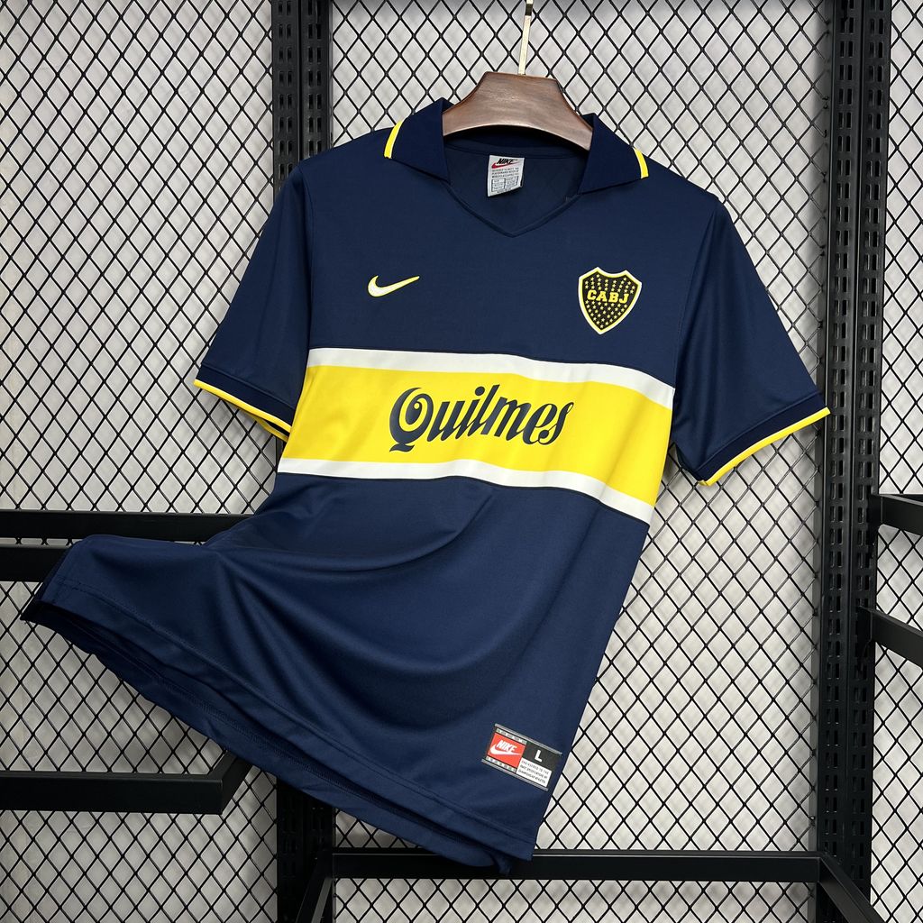 202409291438479.jpg Retro Boca Juniors 1996/97 Home Jersey - Image 1