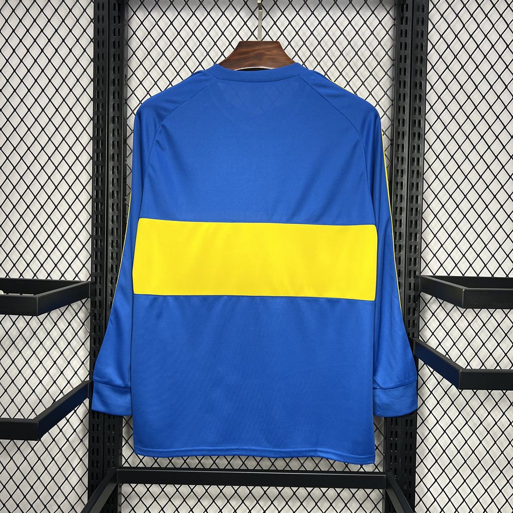 2024092914385925.jpg Retro Boca Juniors 1981 Home Long Sleeve Jersey - Image 2