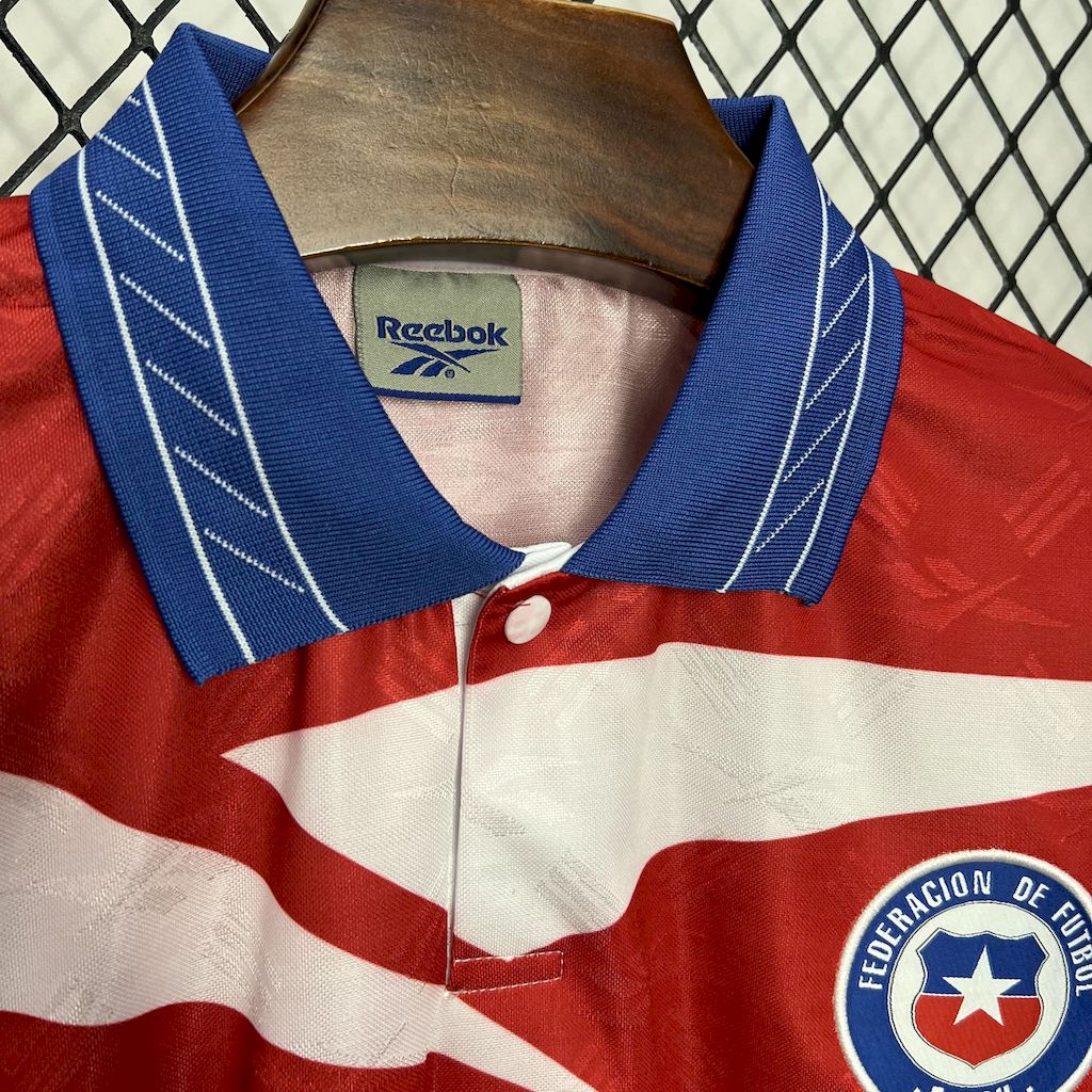 2024100520264031.jpg Retro Chile 1998 Home Long Sleeve Jersey - Image 8