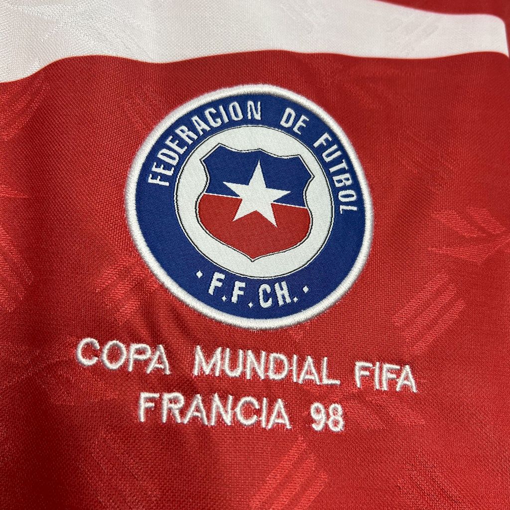 2024100520264388.jpg Retro Chile 1998 Home Long Sleeve Jersey - Image 6