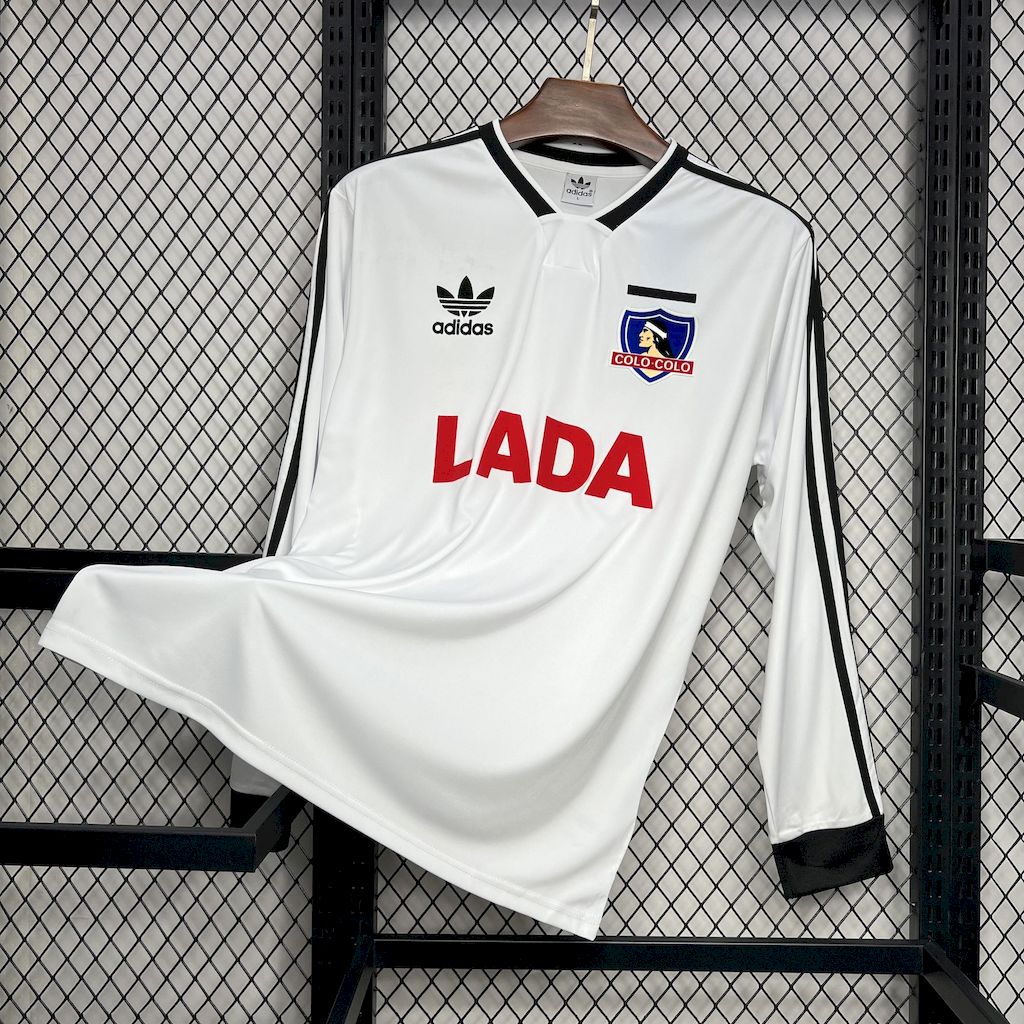 2024100520270737.jpg Retro Colo Colo 1991 Home Long Sleeve Jersey - Image 1