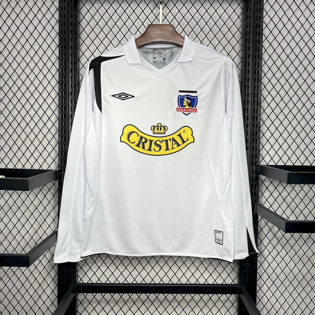 2024100520273940.jpg Retro Colo Colo 2006 Home Long Sleeve Jersey - Image 9