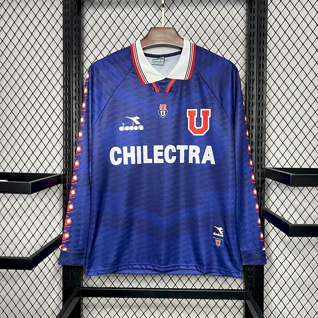 2024100520282473.jpg Retro Universidad De Chile 1996 Home Long Sleeve Jersey - Image 6
