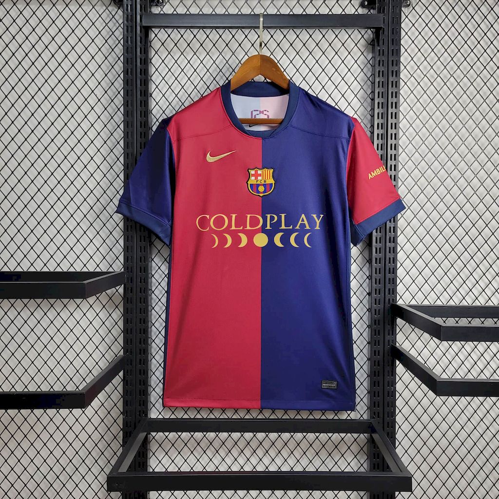 Mens Barcelona 2024/25 Local Sponsor Coldplay Jersey