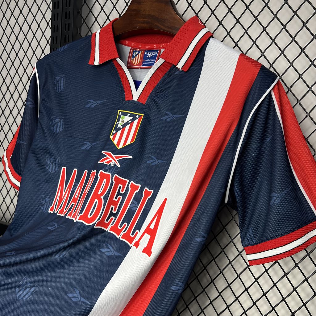 202410152150459.jpg Retro Atletico Madrid 1998/99 Away Jersey - Image 4