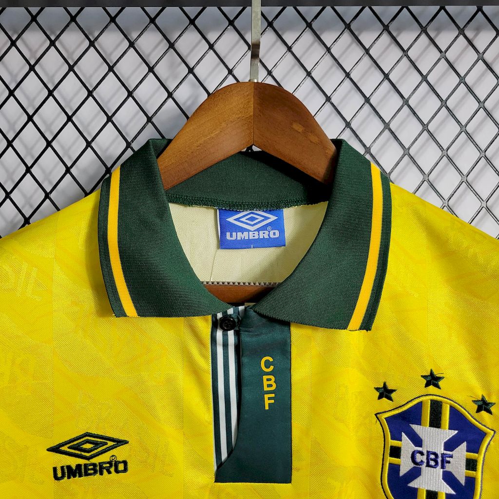 2024101705050216.jpg Retro Brazil 1991/93 Home Jersey - Image 8