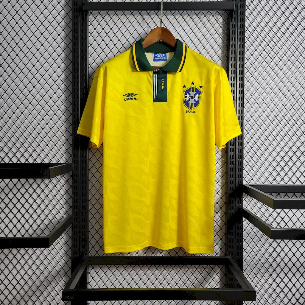 2024101705051230.jpg Retro Brazil 1991/93 Home Jersey - Image 3