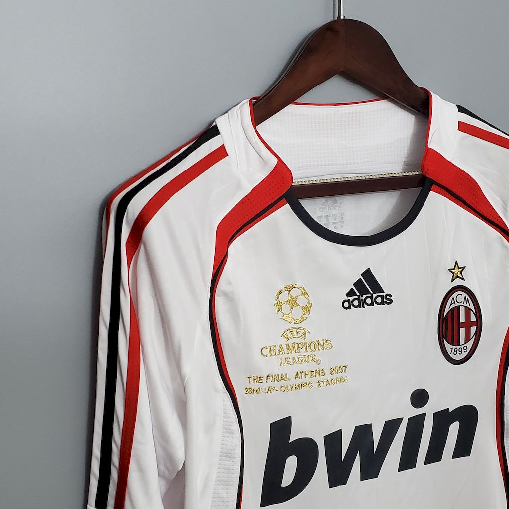 2024101708591620.jpg Retro AC Milan 2006/07 Away Long Sleeve Jersey - Image 5