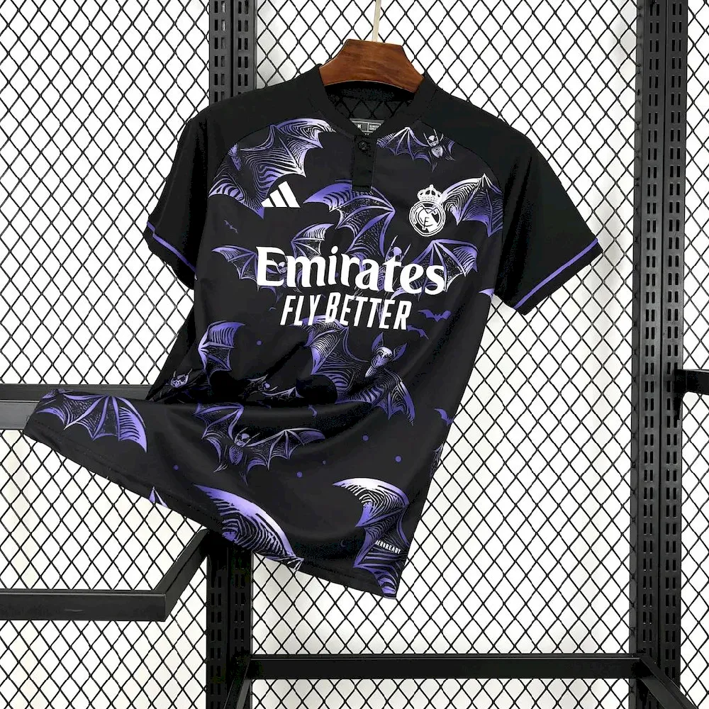 202411062121356.webp Mens Real Madrid 2024/25 Purple Bat Special Edition Football Jersey - Image 1