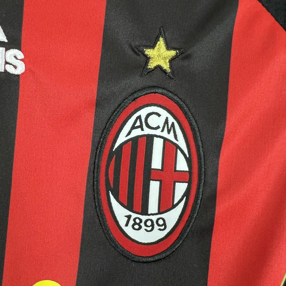 2024111012221462.webp Retro AC Milan 2006/07 Home Long Sleeve Jersey - Image 8