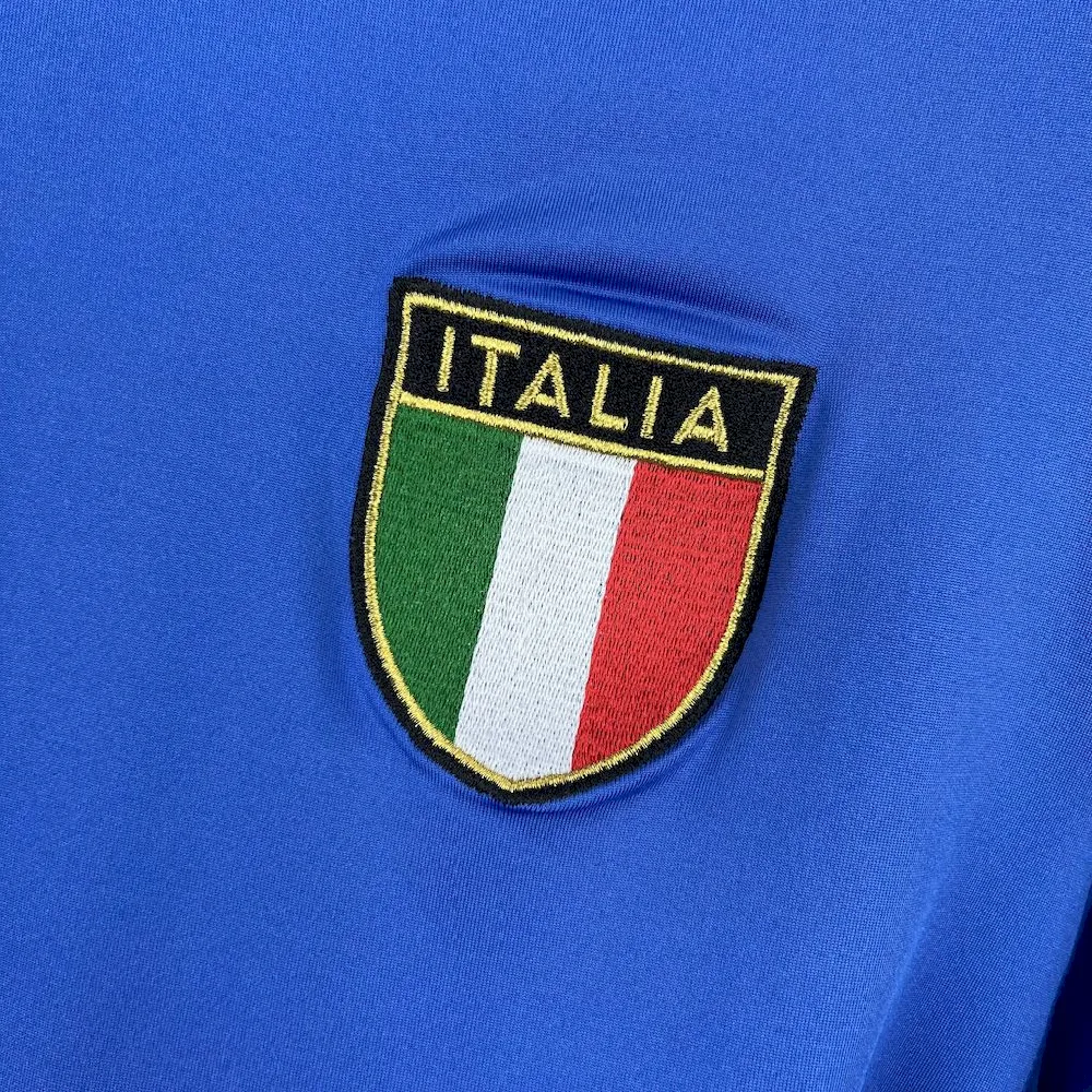 2024111012293283.webp Retro Italy 2000 Euro Home Long Sleeve Jersey - Image 7