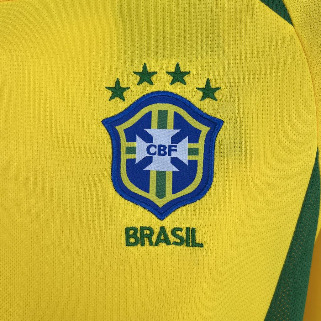 20241110195400100.jpg Retro Brazil 2002 Home Jersey - Image 6