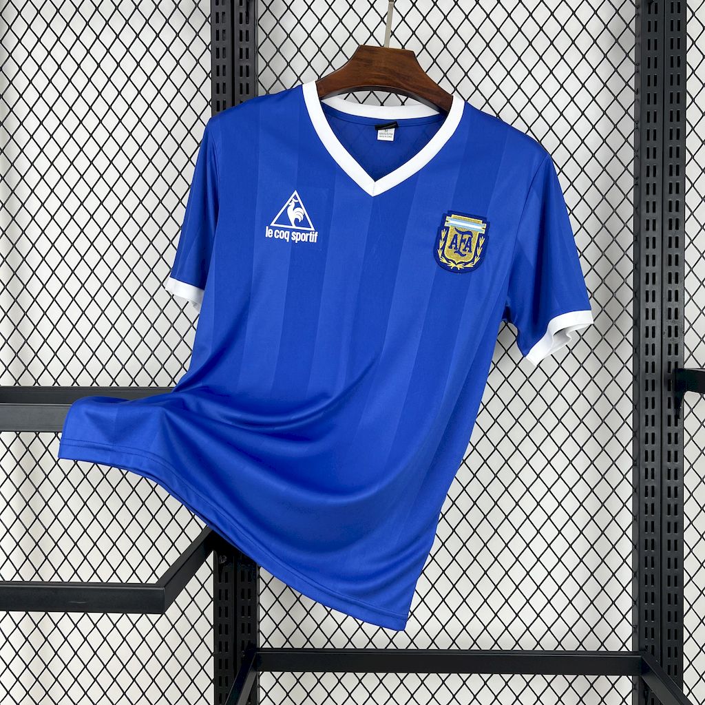 2024111207242010.jpg Retro Argentina 1986 Away Jersey - Image 1